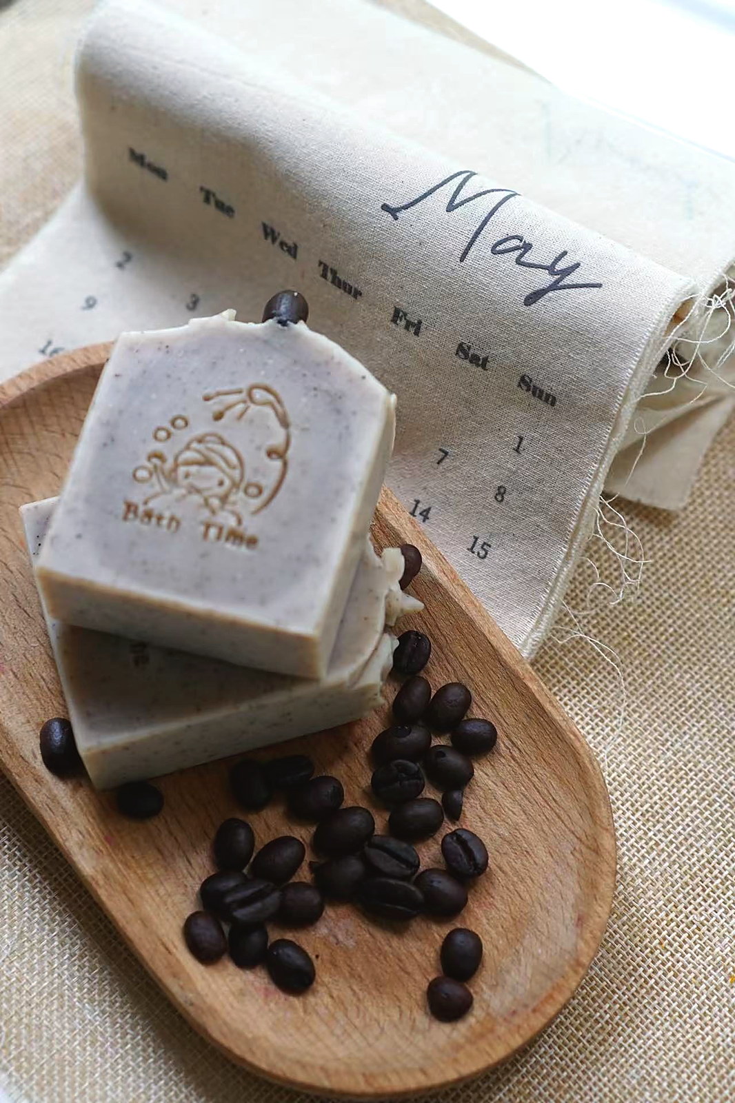 Coffee Bath 咖啡沐浴皂 cold-process soap by ZAOLI