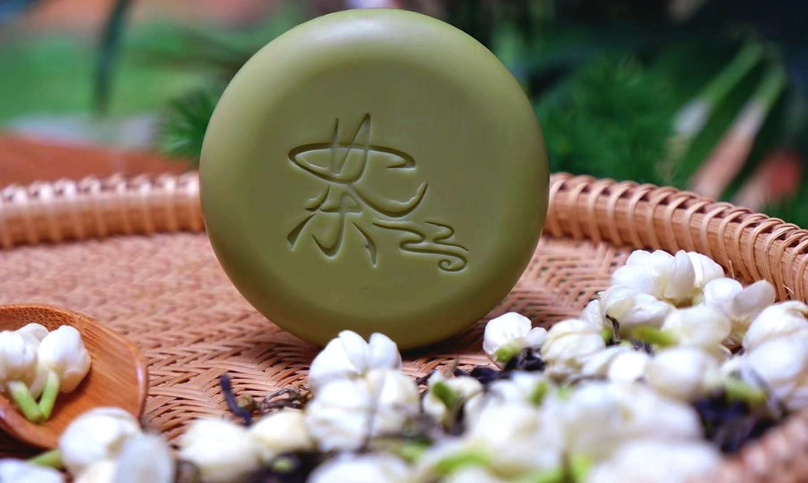 Jasmine Green Tea 茉莉绿茶皂 cold-process soap by ZAOLI